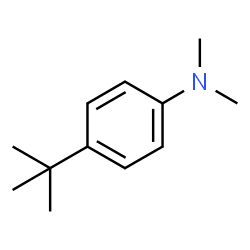 ChemSpider 2D Image | 4-tert-Butyl-N,N-dimethylaniline | C12H19N