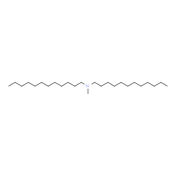 ChemSpider 2D Image | DILAURYLMETHYLAMINE | C25H53N