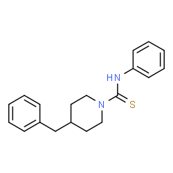 ChemSpider 2D Image | 4-Benzyl-N-phenyl-1-piperidinecarbothioamide | C19H22N2S