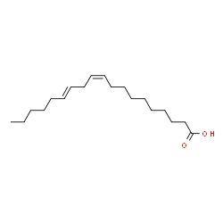 ChemSpider 2D Image | (10Z,13E)-10,13-Nonadecadienoic acid | C19H34O2