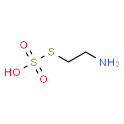 ChemSpider 2D Image | S-(2-Aminoethyl) hydrogen sulfurothioate | C2H7NO3S2
