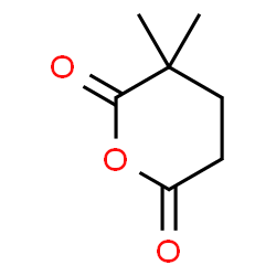 ChemSpider 2D Image | 2,2-Dimethylglutaric anhydride | C7H10O3