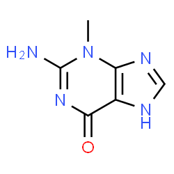 ChemSpider 2D Image | 3-Methylguanine | C6H7N5O