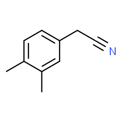 ChemSpider 2D Image | 3,4-dimethylbenzyl cyanide | C10H11N