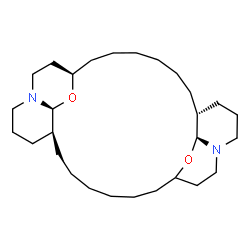 ChemSpider 2D Image | (1R,8R,10S,15S,29S)-9,30-Dioxa-11,25-diazapentacyclo[20.6.2.2~8,11~.0~10,15~.0~25,29~]dotriacontane | C28H50N2O2