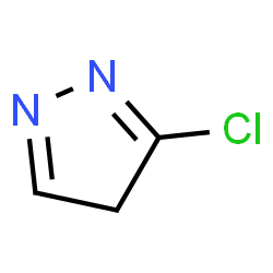 ChemSpider 2D Image | 3-Chloro-4H-pyrazole | C3H3ClN2