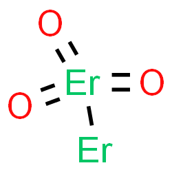 ChemSpider 2D Image | Trioxodierbium(Er-Er) | Er2O3