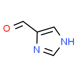 ChemSpider 2D Image | 4-Imidazolecarboxaldehyde | C4H4N2O