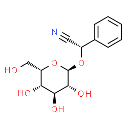 ChemSpider 2D Image | (2S)-(alpha-L-Idopyranosyloxy)(phenyl)acetonitrile | C14H17NO6