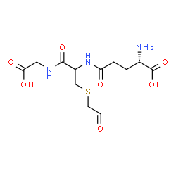 ChemSpider 2D Image | L-gamma-Glutamyl-S-(2-oxoethyl)cysteinylglycine | C12H19N3O7S