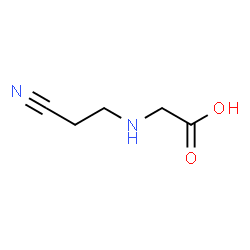 ChemSpider 2D Image | N-(2-Cyanoethyl)glycine | C5H8N2O2
