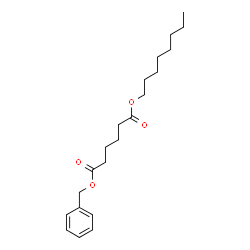 ChemSpider 2D Image | Benzyl octyl adipate | C21H32O4