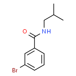 ChemSpider 2D Image | 3-Bromo-N-isobutylbenzamide | C11H14BrNO