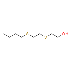 ChemSpider 2D Image | 2-{[2-(Butylsulfanyl)ethyl]sulfanyl}ethanol | C8H18OS2