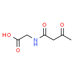 ChemSpider 2D Image | Acetoacetylglycine | C6H9NO4