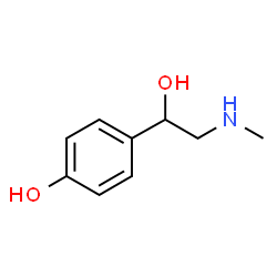 ChemSpider 2D Image | Synephrine | C9H13NO2
