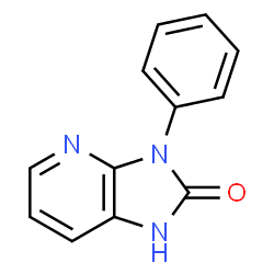 ChemSpider 2D Image | 3-Phenyl-1H-imidazo[4,5-b]pyridin-2(3H)-one | C12H9N3O