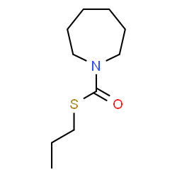 ChemSpider 2D Image | S-Propyl 1-azepanecarbothioate | C10H19NOS