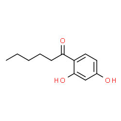 ChemSpider 2D Image | 4-Caproylresorcinol | C12H16O3