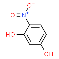 ChemSpider 2D Image | 4-Nitroresorcinol | C6H5NO4