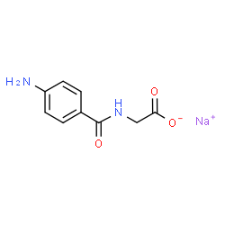 ChemSpider 2D Image | Aminohippurate sodium | C9H9N2NaO3