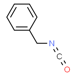 ChemSpider 2D Image | Benzyl isocyanate | C8H7NO