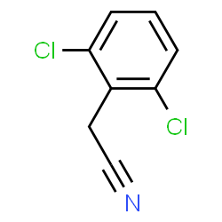 ChemSpider 2D Image | 2,6-Dichlorobenzyl Cyanide | C8H5Cl2N