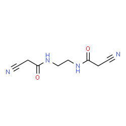 ChemSpider 2D Image | N,N'-1,2-Ethanediylbis(2-cyanoacetamide) | C8H10N4O2