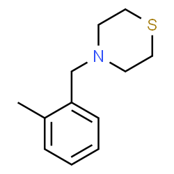 ChemSpider 2D Image | 4-(2-Methylbenzyl)thiomorpholine | C12H17NS