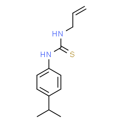 ChemSpider 2D Image | 1-Allyl-3-(4-isopropylphenyl)thiourea | C13H18N2S