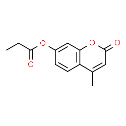 ChemSpider 2D Image | 4-METHYLUMBELLIFERYL PROPIONATE | C13H12O4