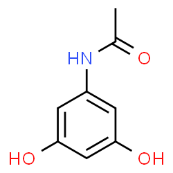 ChemSpider 2D Image | N-(3,5-Dihydroxyphenyl)acetamide | C8H9NO3