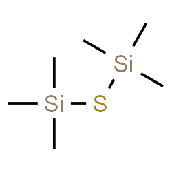 ChemSpider 2D Image | Hexamethyldisilathiane | C6H18SSi2