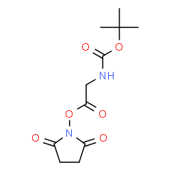 ChemSpider 2D Image | boc-gly-osu | C11H16N2O6