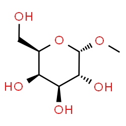 ChemSpider 2D Image | Methyl alpha-galactoside | C7H14O6