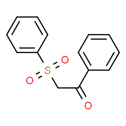 ChemSpider 2D Image | 2-(Phenylsulfonyl)acetophenone | C14H12O3S