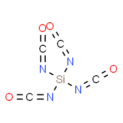 ChemSpider 2D Image | Tetraisocyanatosilane | C4N4O4Si
