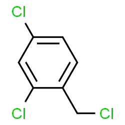 ChemSpider 2D Image | alpha,2,4-Trichlorotoluene | C7H5Cl3