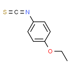 ChemSpider 2D Image | 1-Ethoxy-4-isothiocyanatobenzene | C9H9NOS