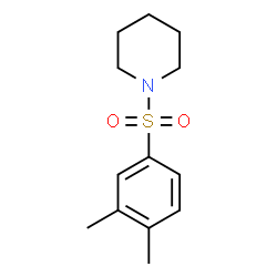 ChemSpider 2D Image | 1-(3,4-dimethylbenzenesulfonyl)piperidine | C13H19NO2S