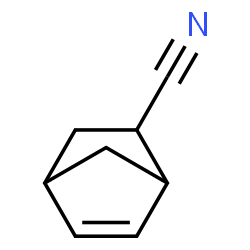ChemSpider 2D Image | 5-NORBORNENE-2-CARBONITRILE | C8H9N