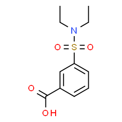 ChemSpider 2D Image | 3-Diethylsulfamoyl-benzoic acid | C11H15NO4S