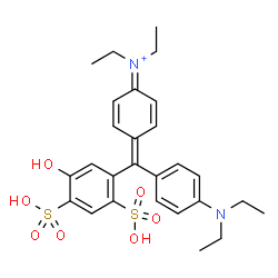 ChemSpider 2D Image | Patent Blue V | C27H33N2O7S2
