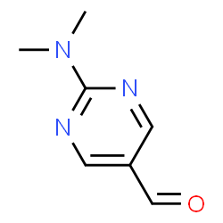 ChemSpider 2D Image | 2-Dimethylamino-pyrimidine-5-carbaldehyde | C7H9N3O