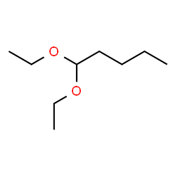 ChemSpider 2D Image | 1,1-Diethoxypentane | C9H20O2