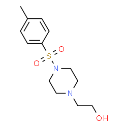 ChemSpider 2D Image | 2-(4-tosylpiperazin-1-yl)ethanol | C13H20N2O3S