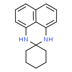 ChemSpider 2D Image | 1'H,3'H-Spiro[cyclohexane-1,2'-perimidine] | C16H18N2