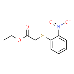 ChemSpider 2D Image | ethyl2-(2-nitrophenylthio)acetate | C10H11NO4S