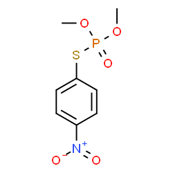 ChemSpider 2D Image | DIMETHYL P-NITROPHENYL THIOPHOSPHATE | C8H10NO5PS