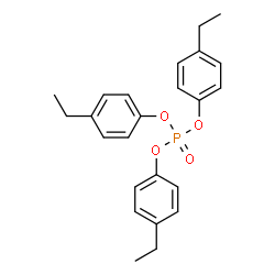 ChemSpider 2D Image | Tris(4-ethylphenyl)phosphate | C24H27O4P